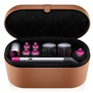 Dyson Dryer Multi Styler Airwrap HS01 with Orange Case and Pink Accents